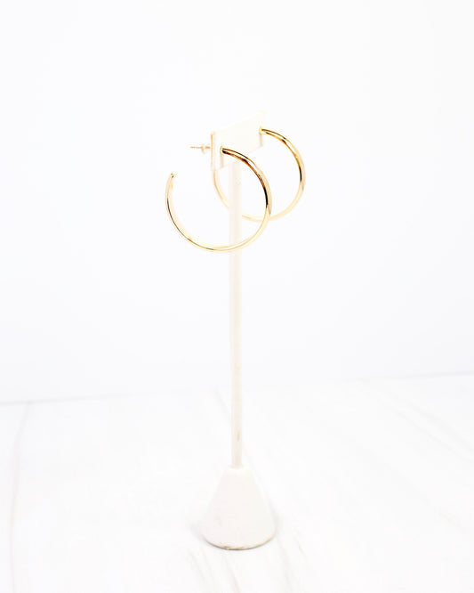 Edison Hoop Earring WR Gold