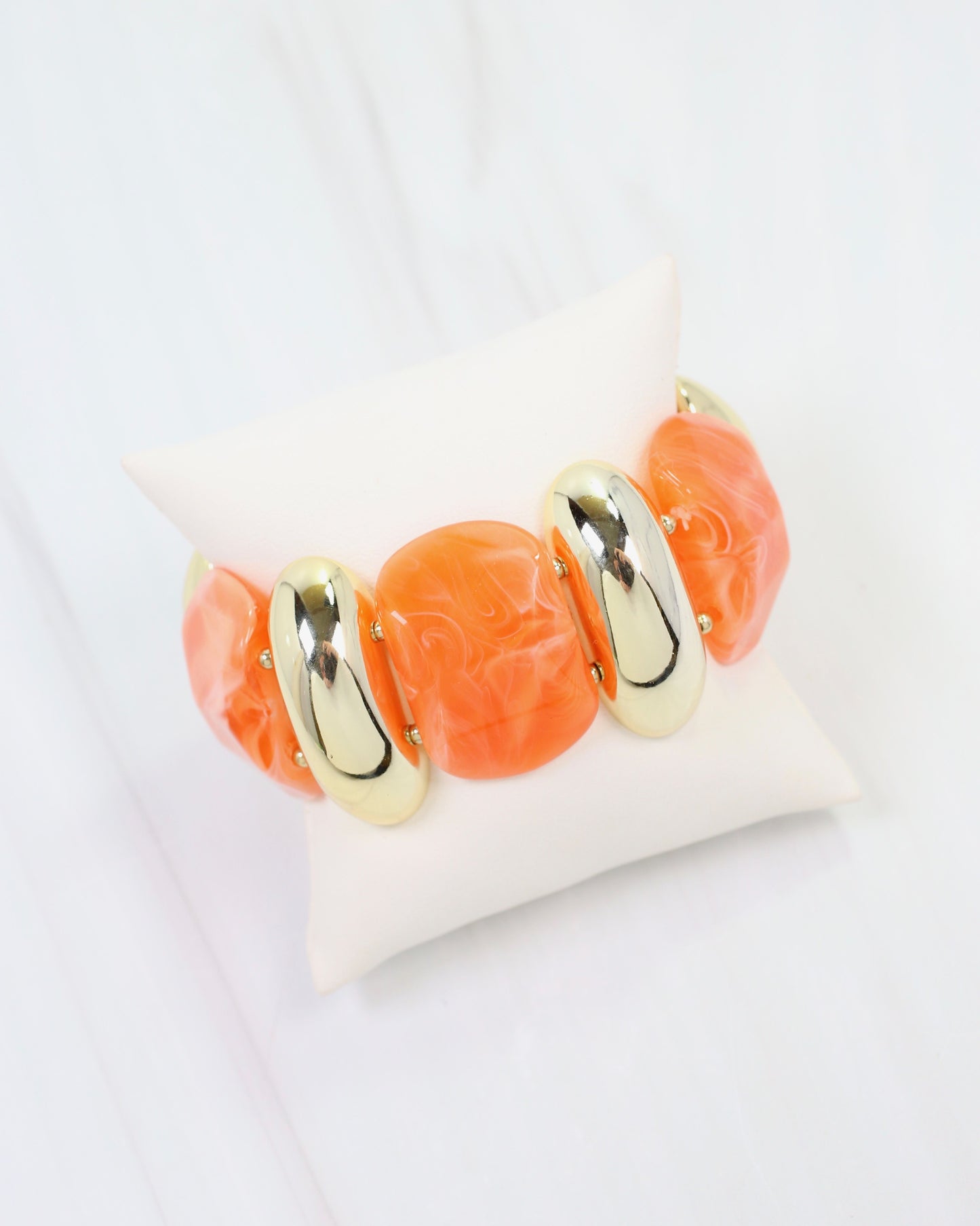 Emporia Stretch Bracelet Orange