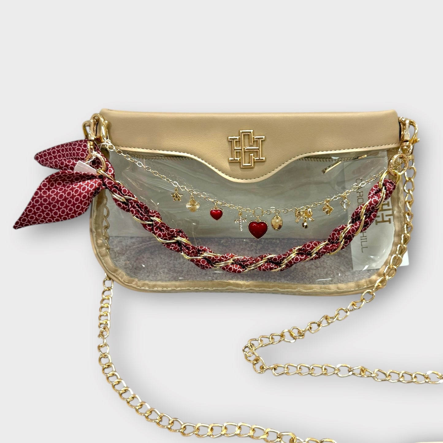 Burgundy Clear Bag Bundle