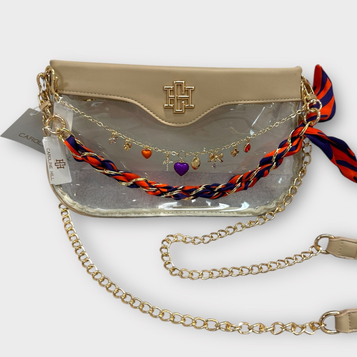 Purple Orange Clear Bag Bundle