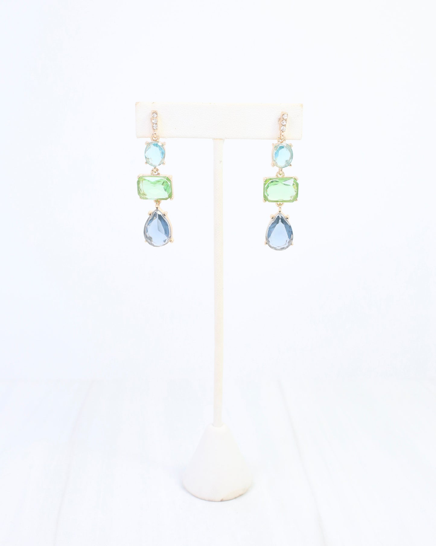 Dawson Crystal Drop Earring Multi