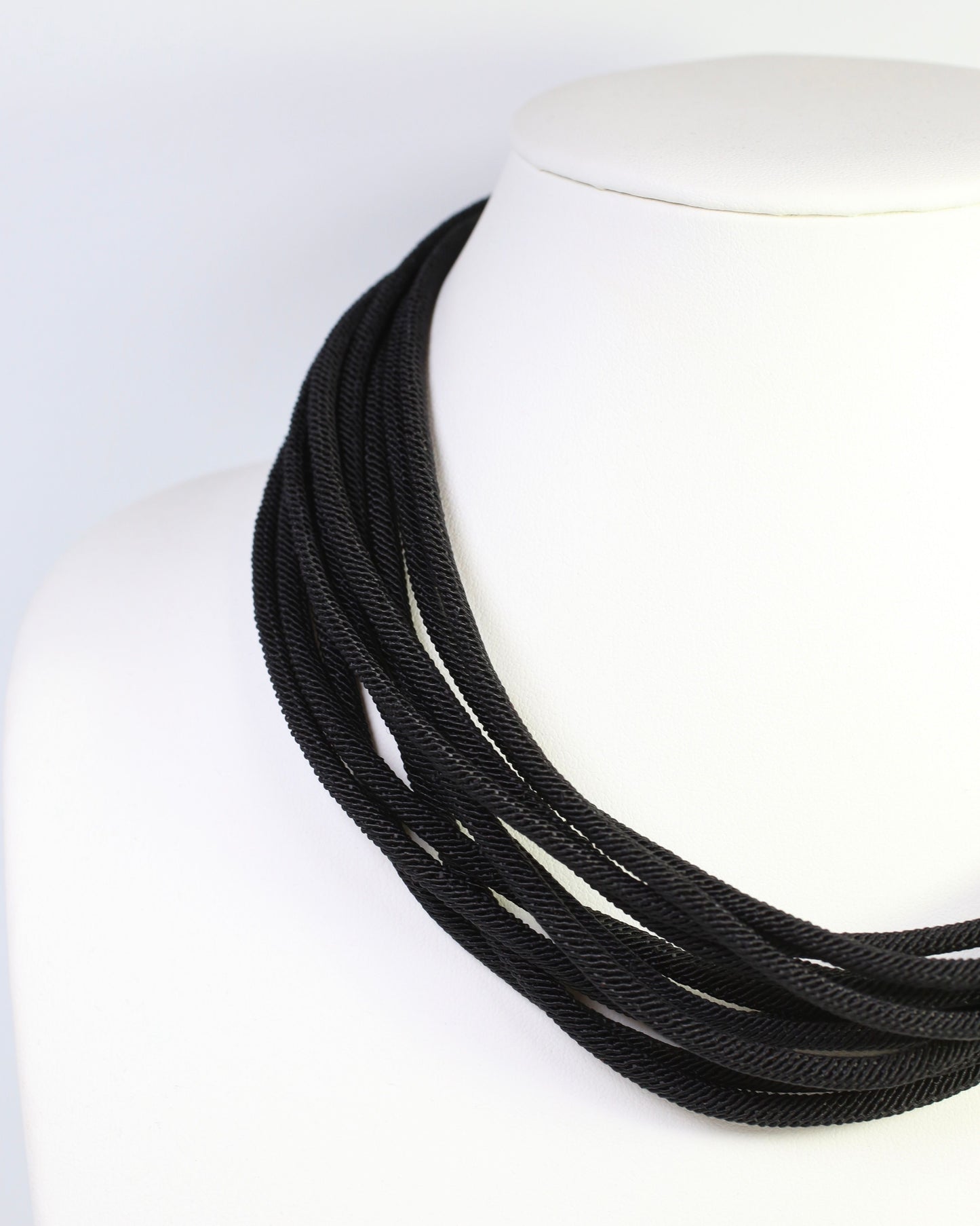 Cranston Cord Necklace Black