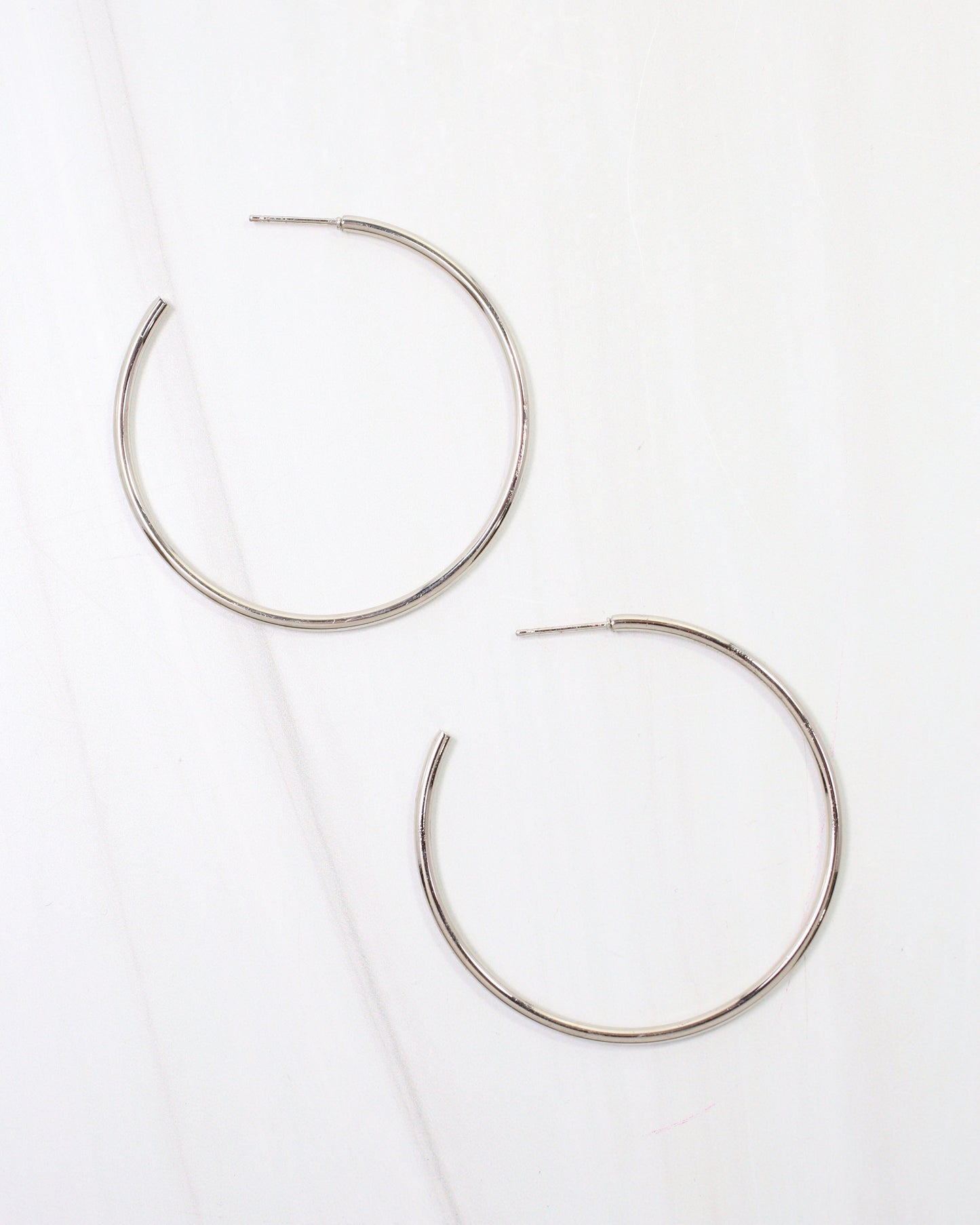 Austin Hoop Earring Silver