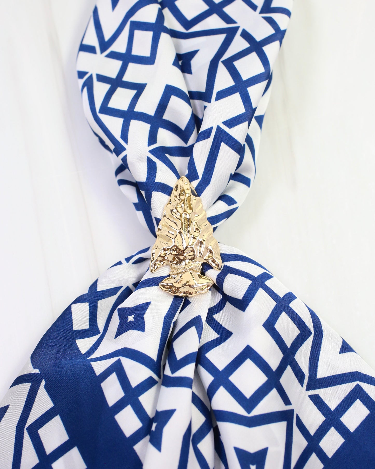 Sally Scarf Slide Arrow Gold