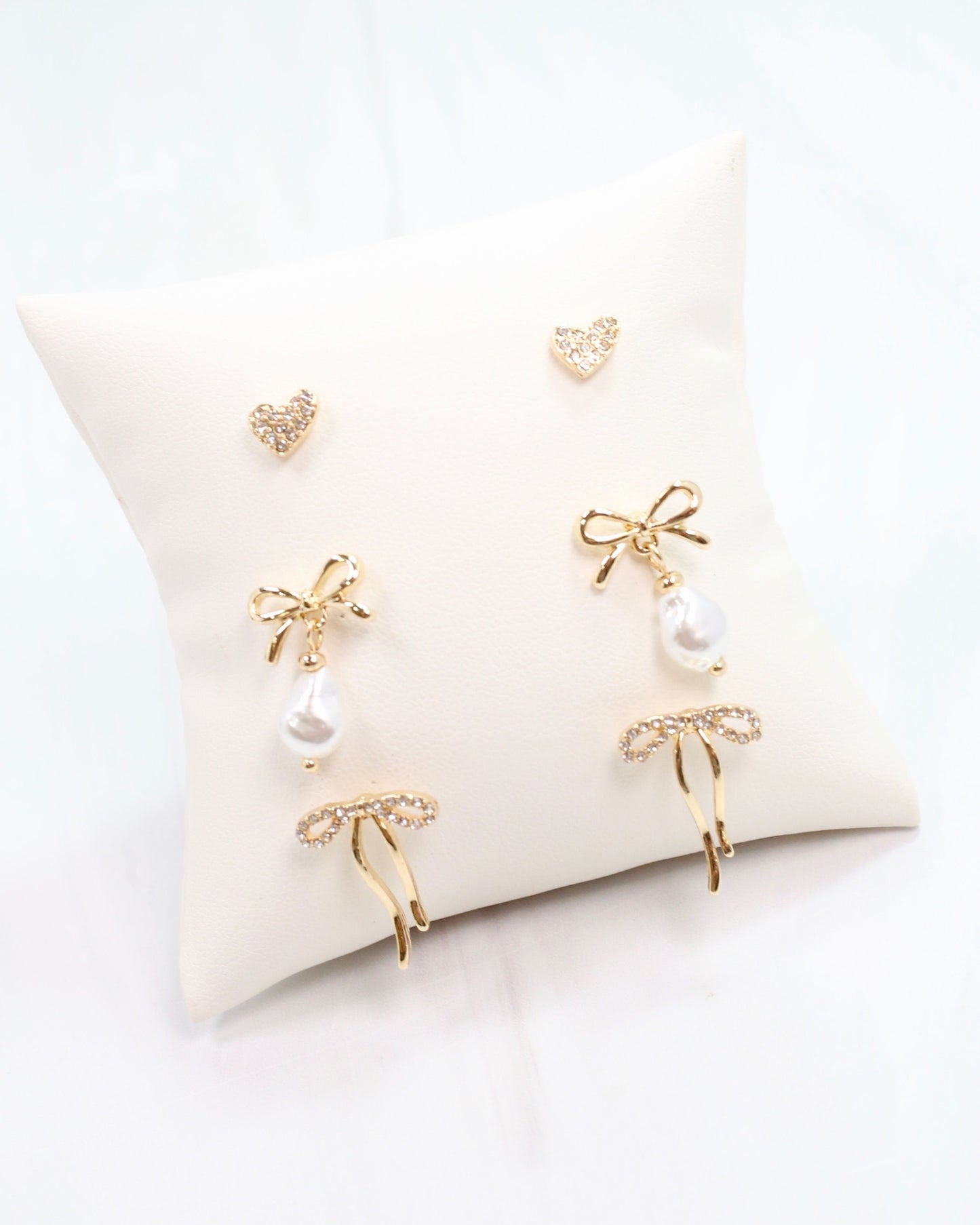 Classy Lady Earring Set Gold