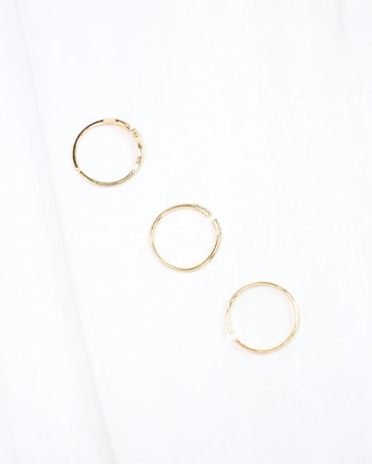 Ward CZ Ring Set WR Gold