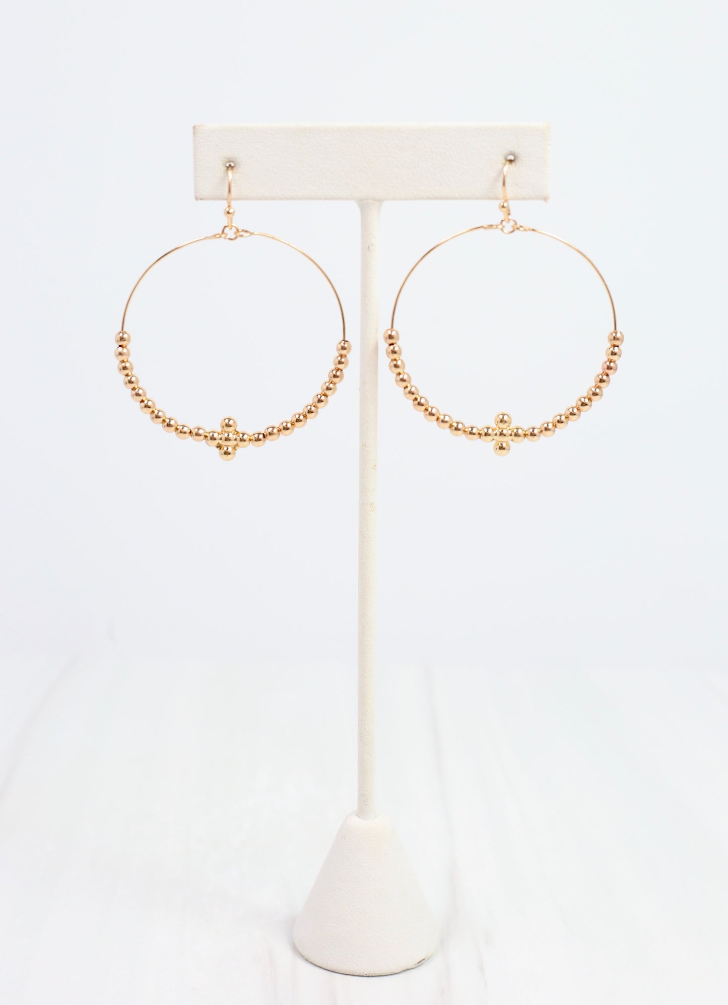Huffman Hoop Earring Gold