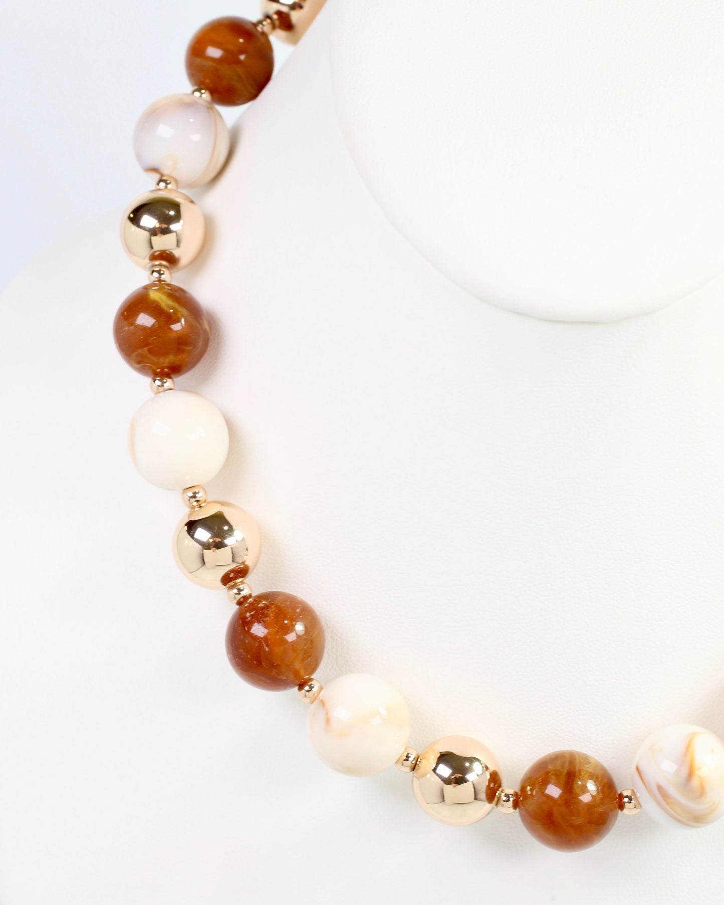 Farmington Ball Necklace Natural Multi