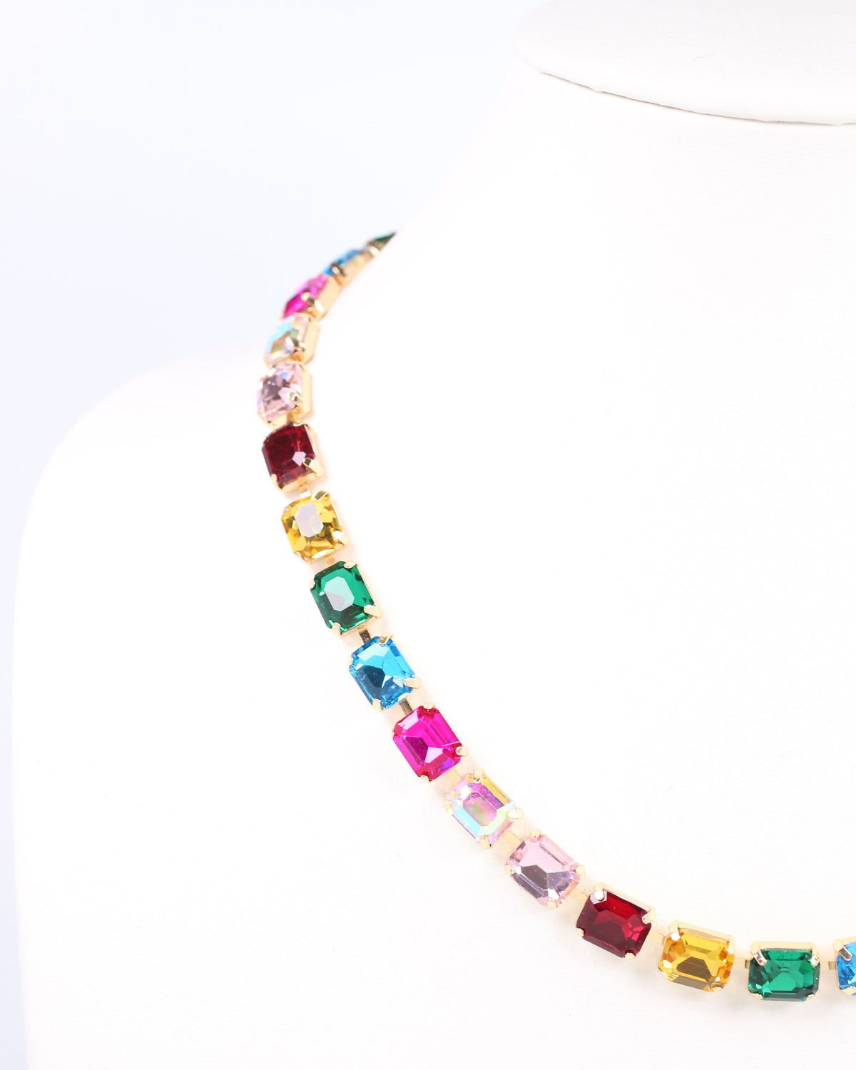 Penn Crystal Necklace Multi