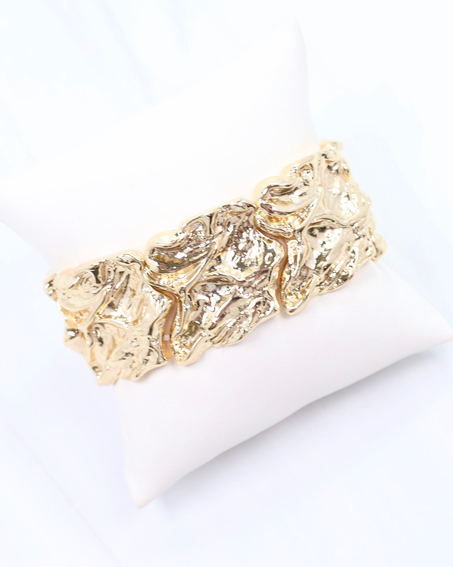 Crandell Stretch Bracelet Gold