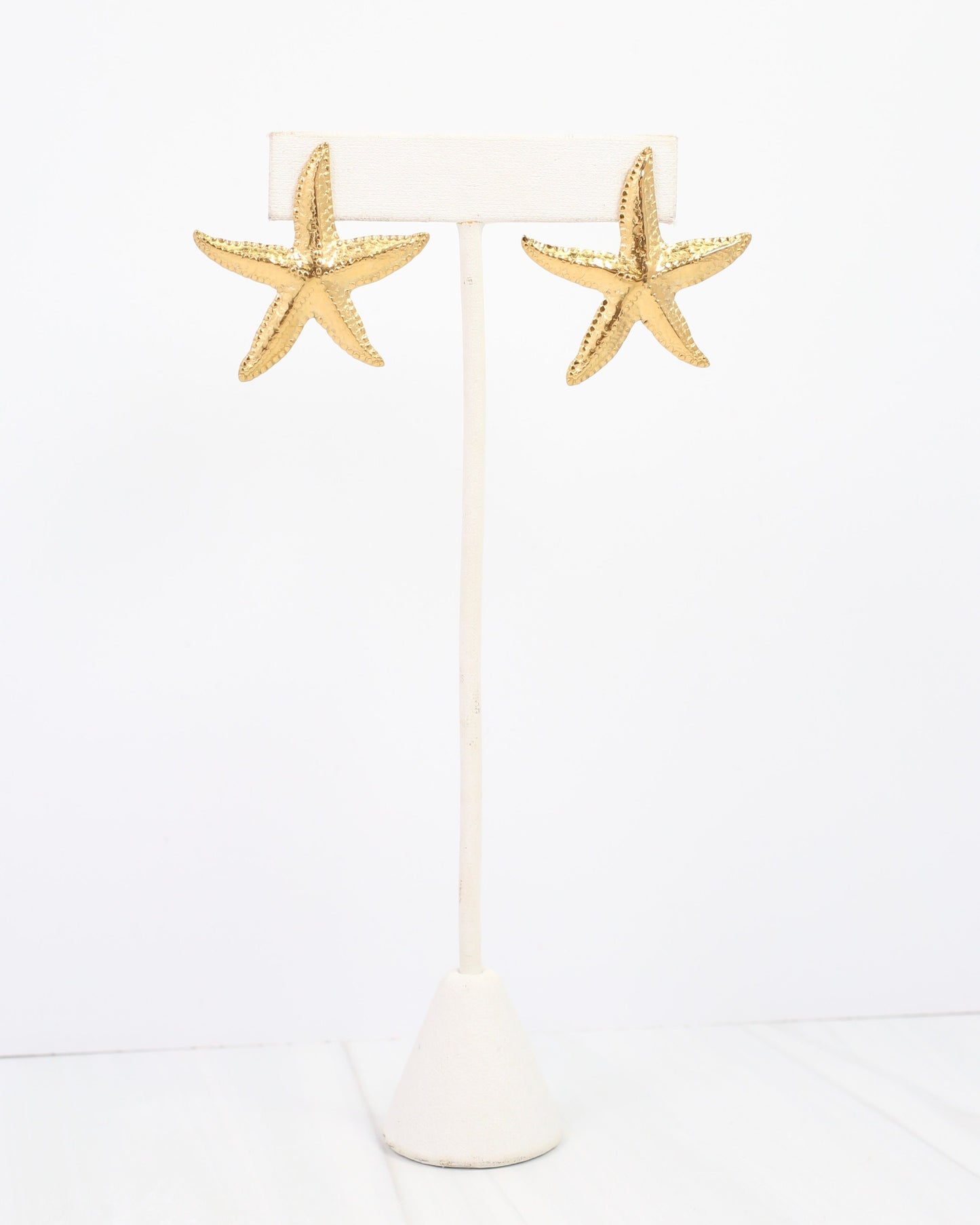 Sanibel Island Starfish Earring Water Proof Gold