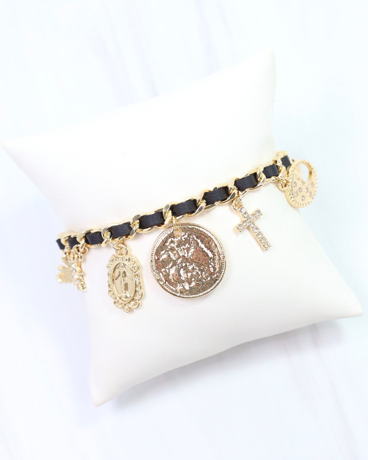 Misty Charm Bracelet Black