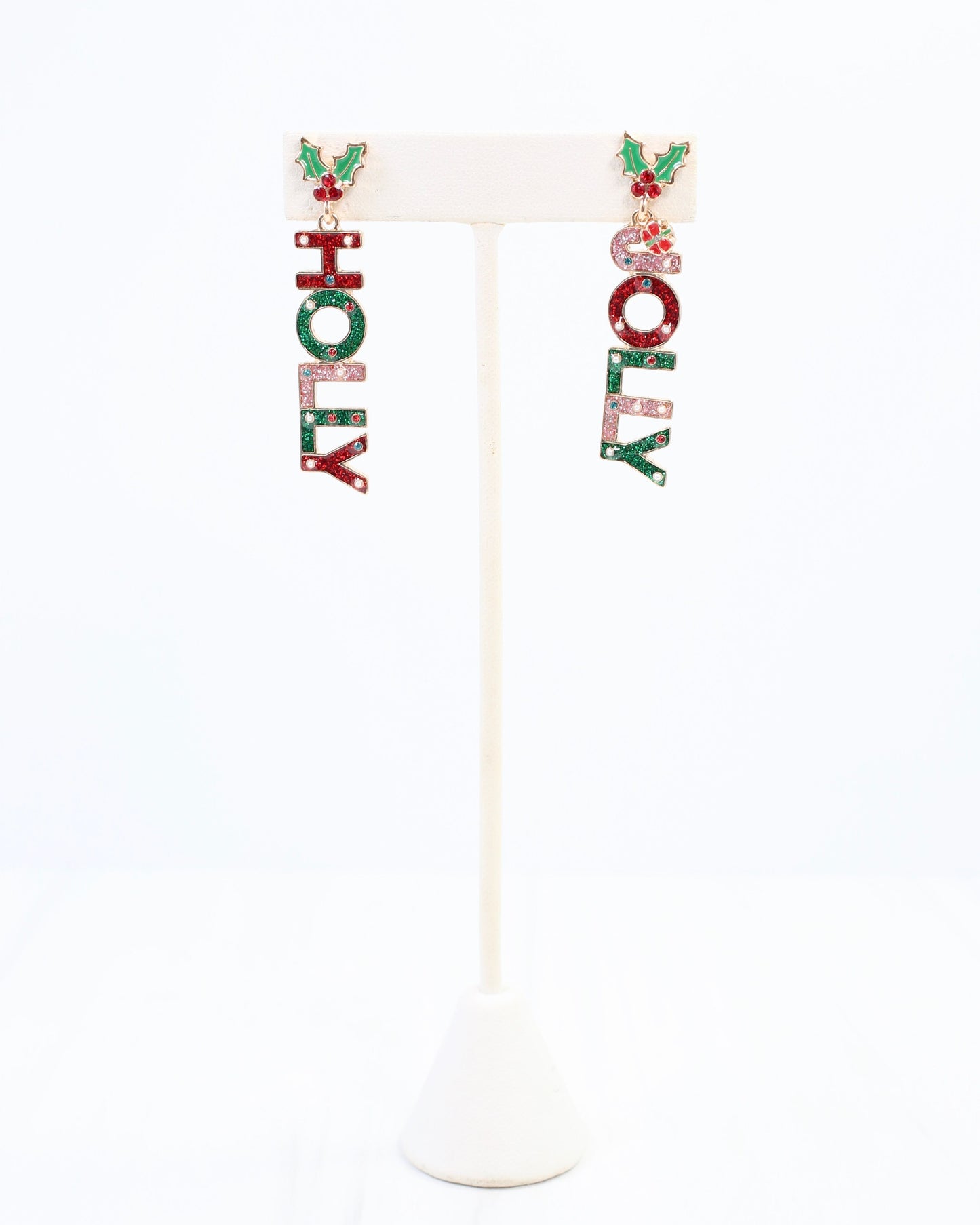 Deck the Halls Holly Jolly Earring Multi