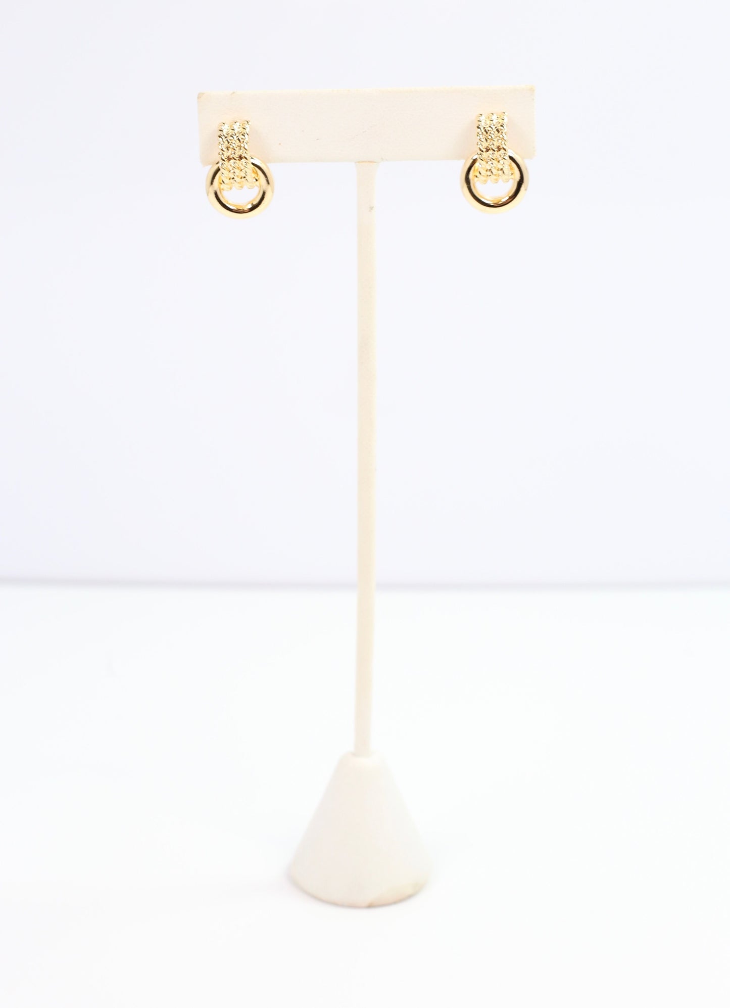 Groban Drop Earring Gold