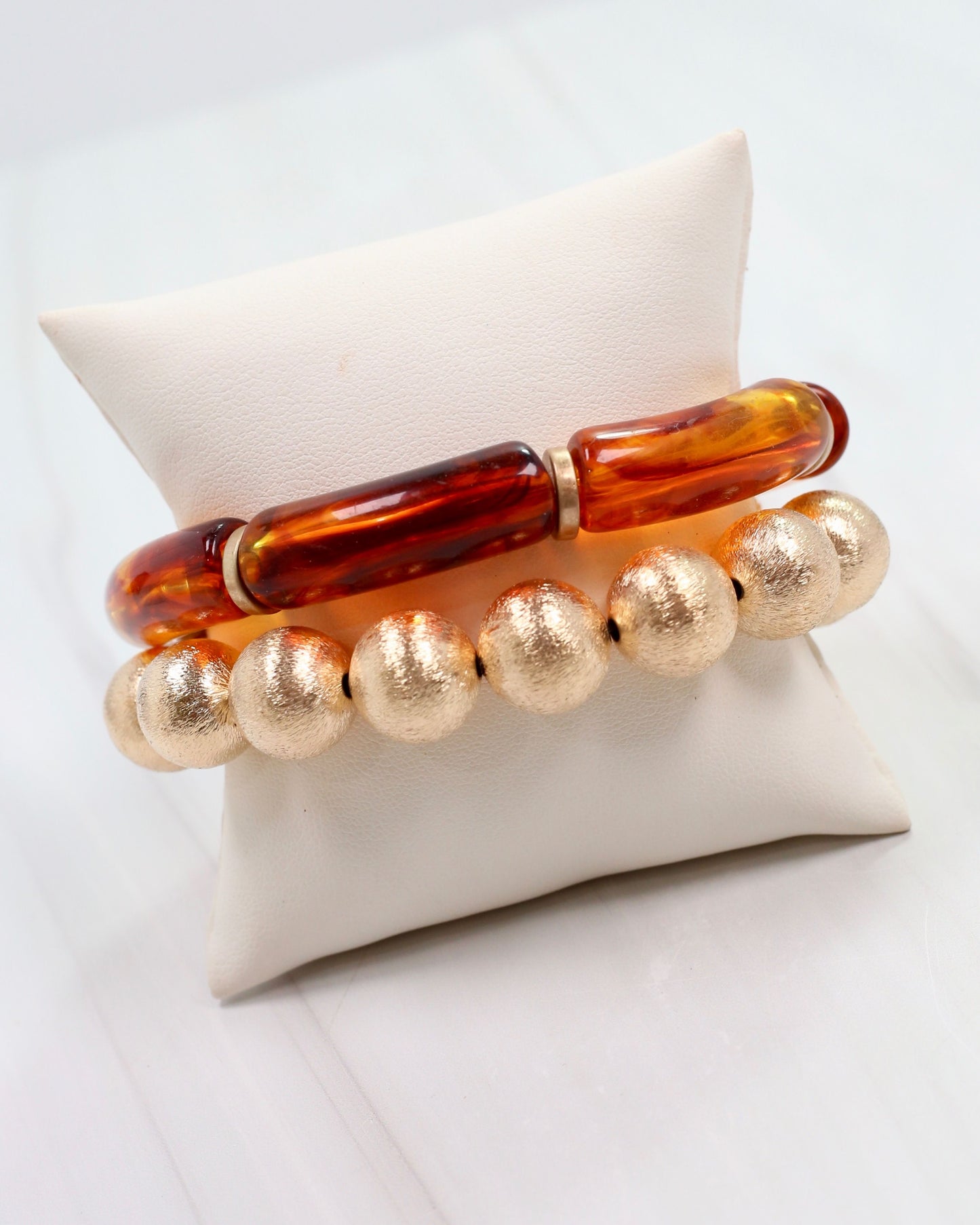 Muhlissa Bracelet Set Brown