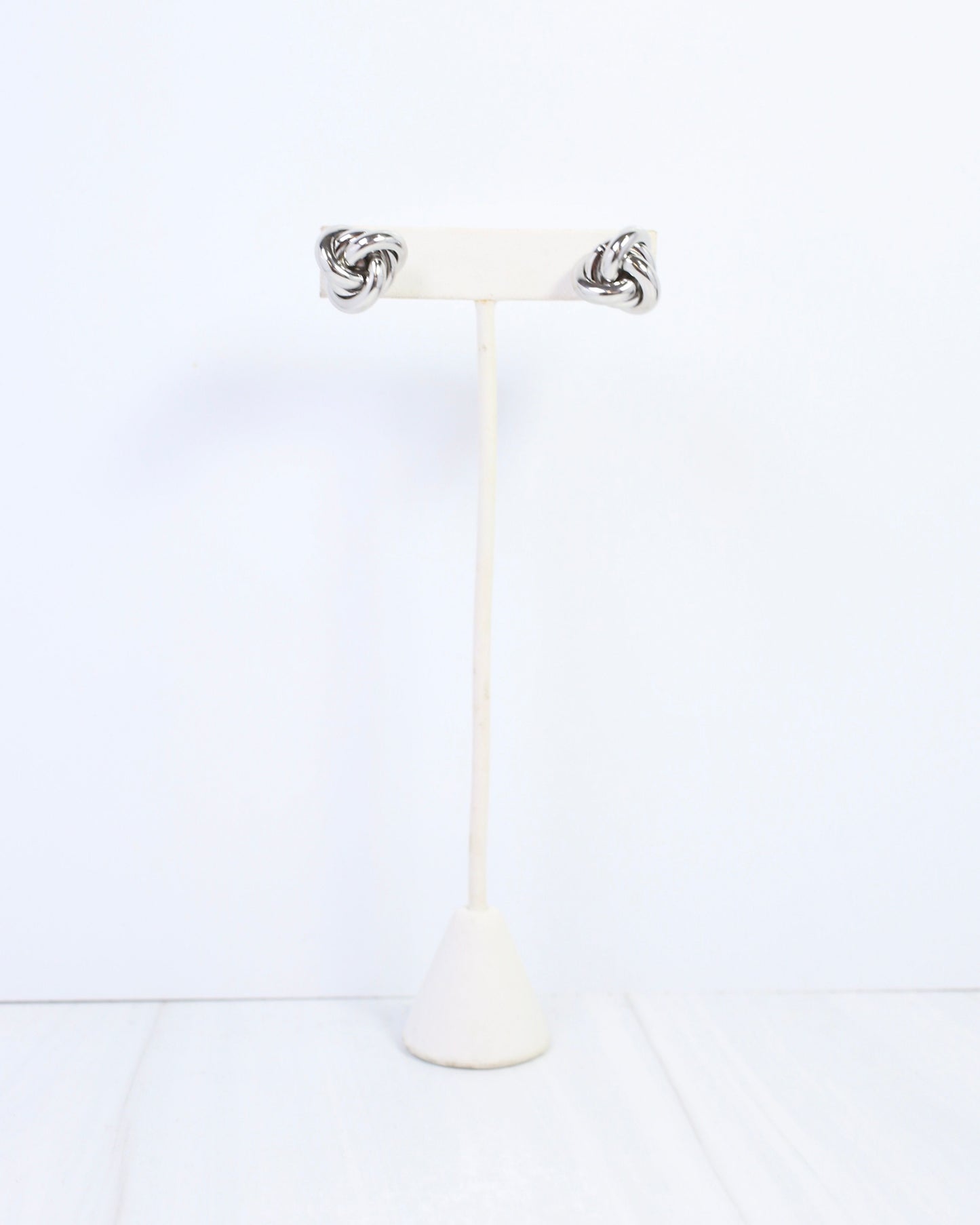 Clarissa Forget Me Knot Earring Silver