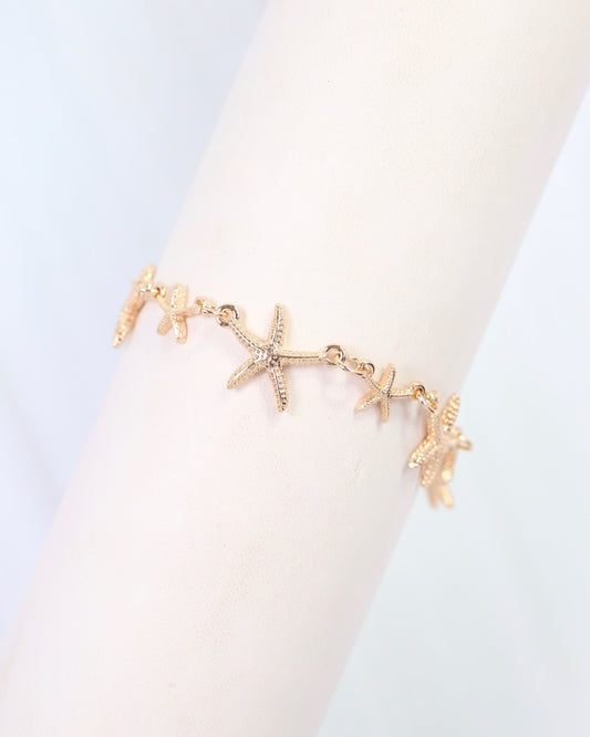 Soleil Starfish Bracelet Gold