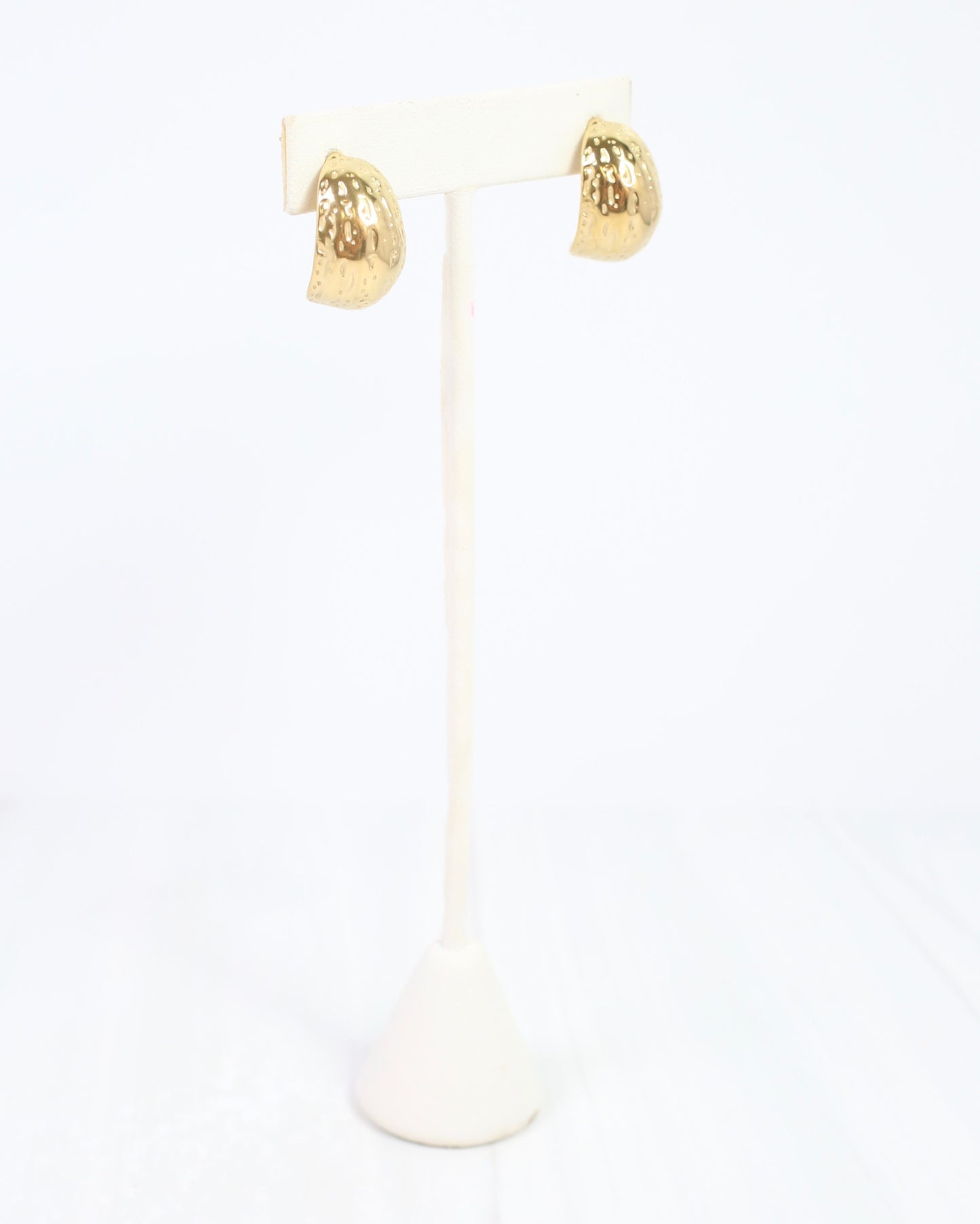 Alamosa Textured Hoop Earring Gold