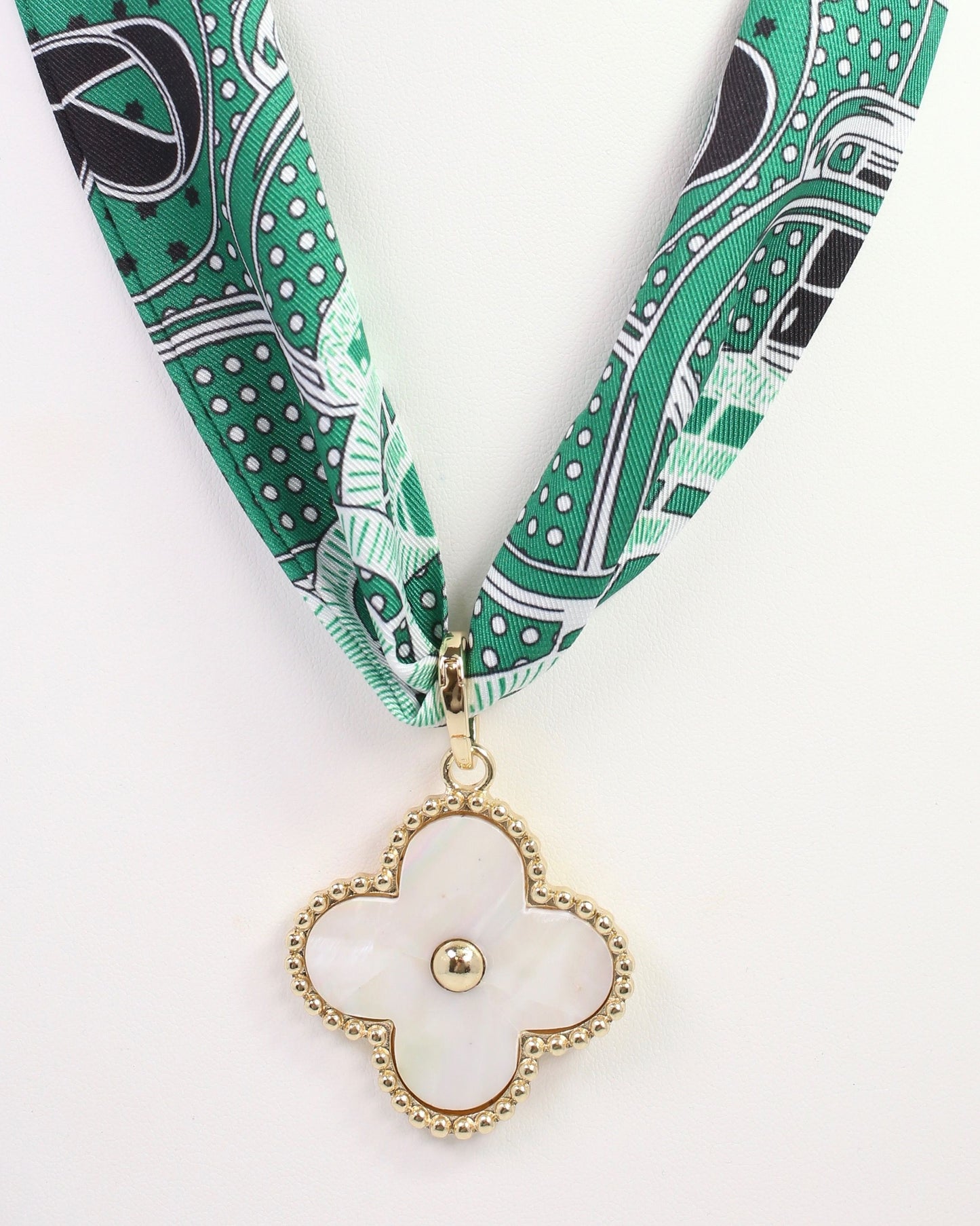 Gina Clover Charm Mother Of Pearl