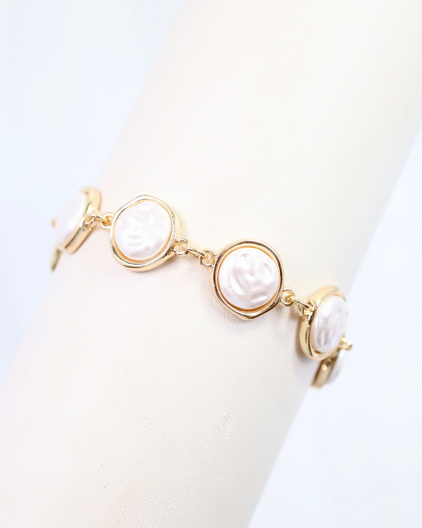 Elko Pearl Bracelet Gold