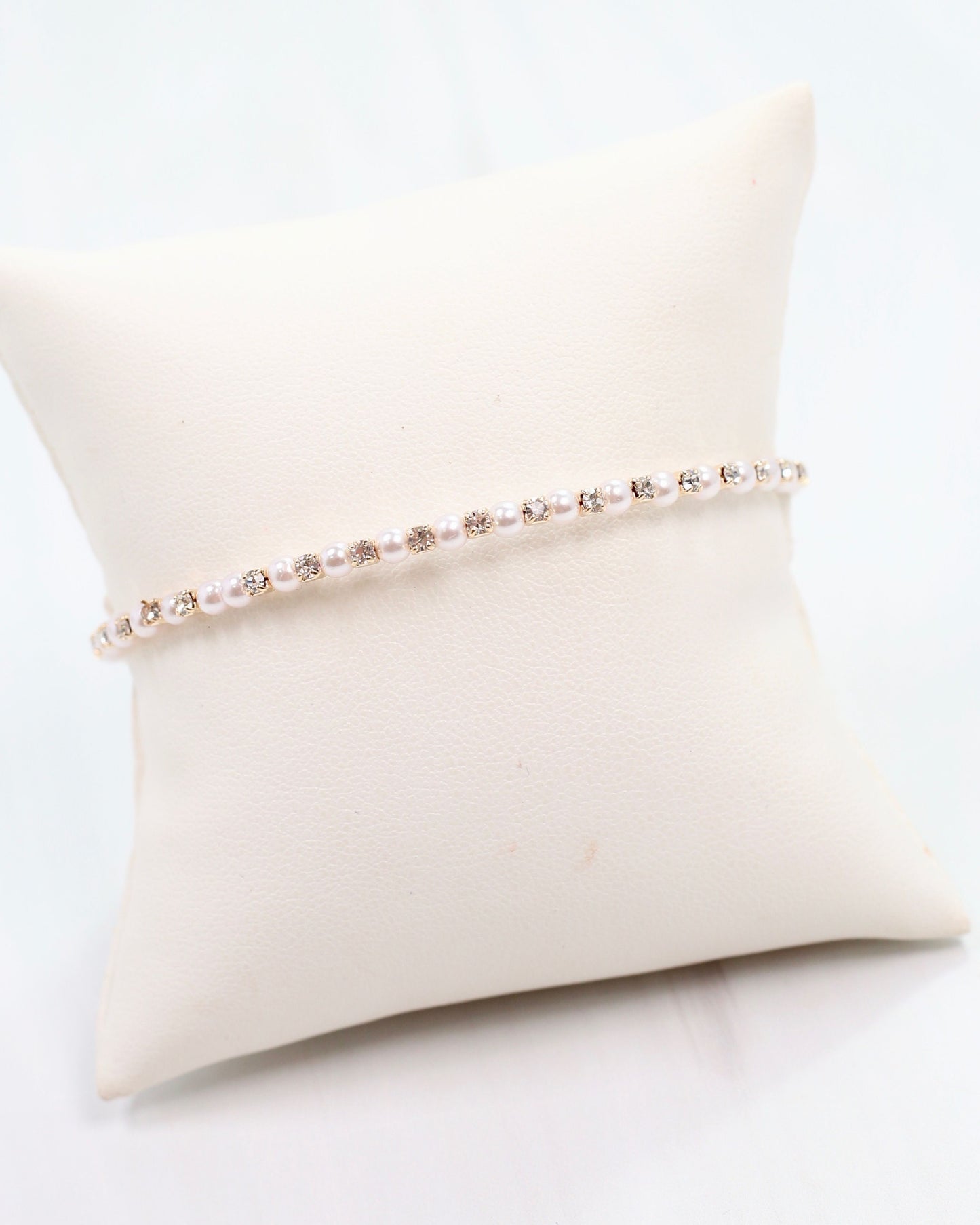 Fernley Embellished Cuff Bracelet Pearl