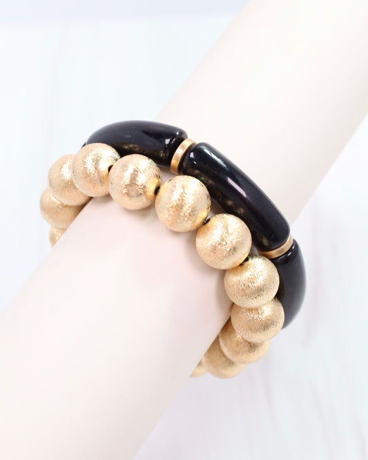Muhlissa Bracelet Set Black