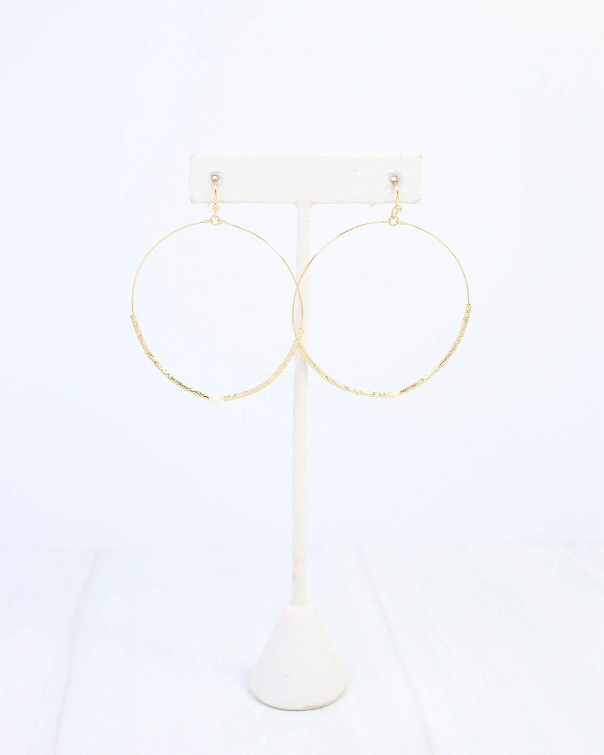 Mariel Circle Hoop Earring WR Gold