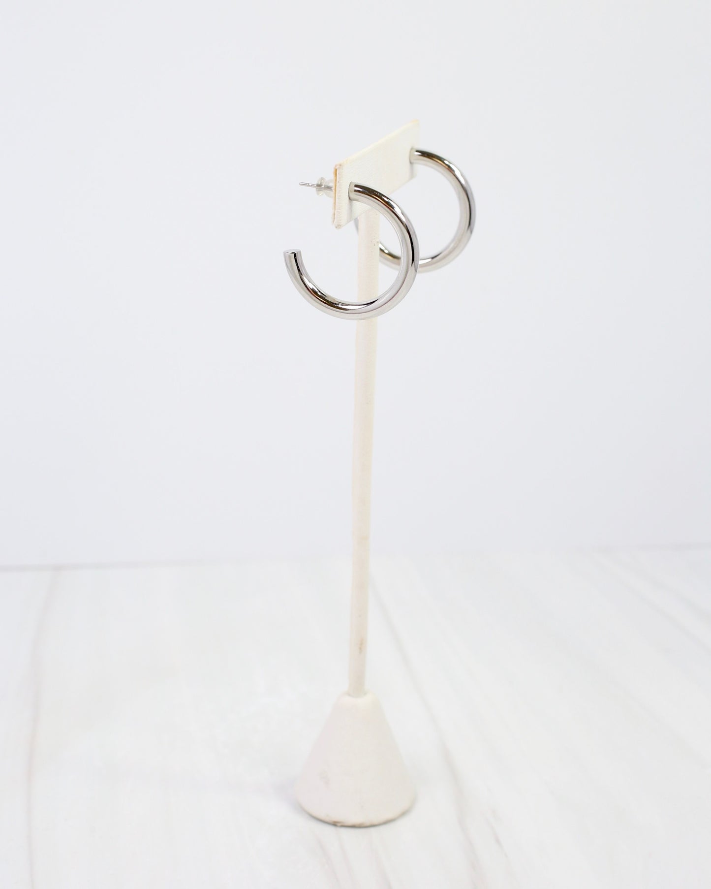 Dalles Hoop Earring WP Silver