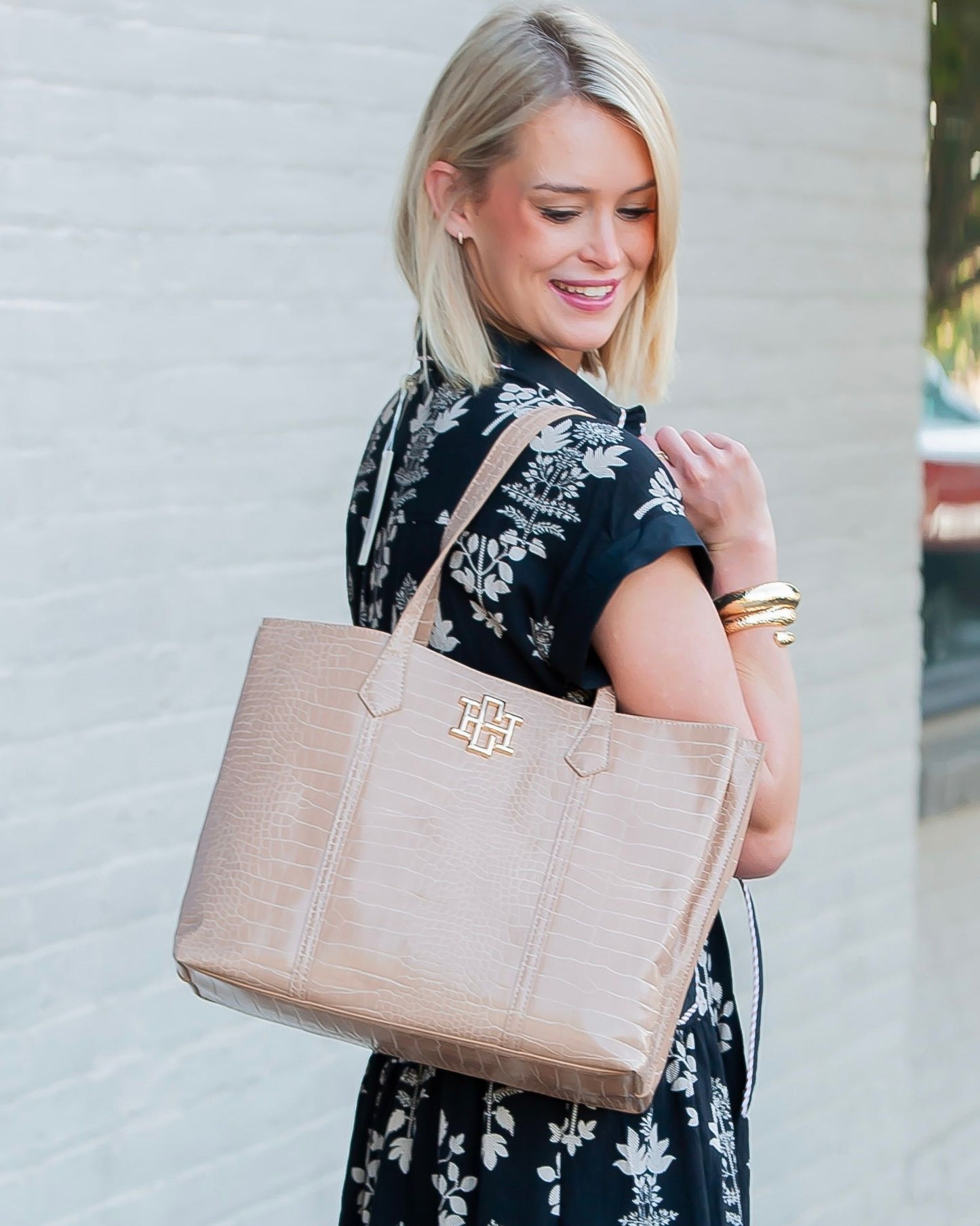 Heath Tote Bag Latte EC