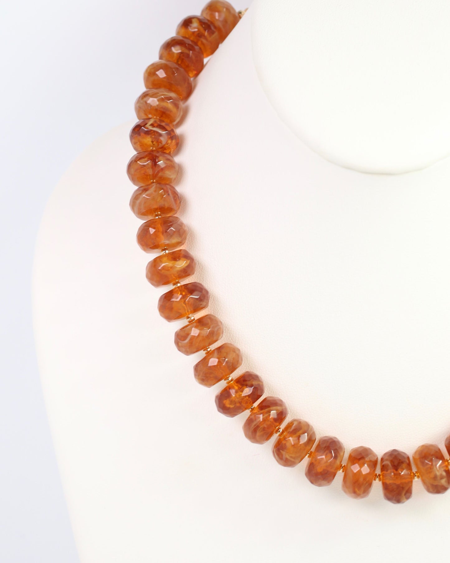 Mansfield Beaded Necklace Tortoise