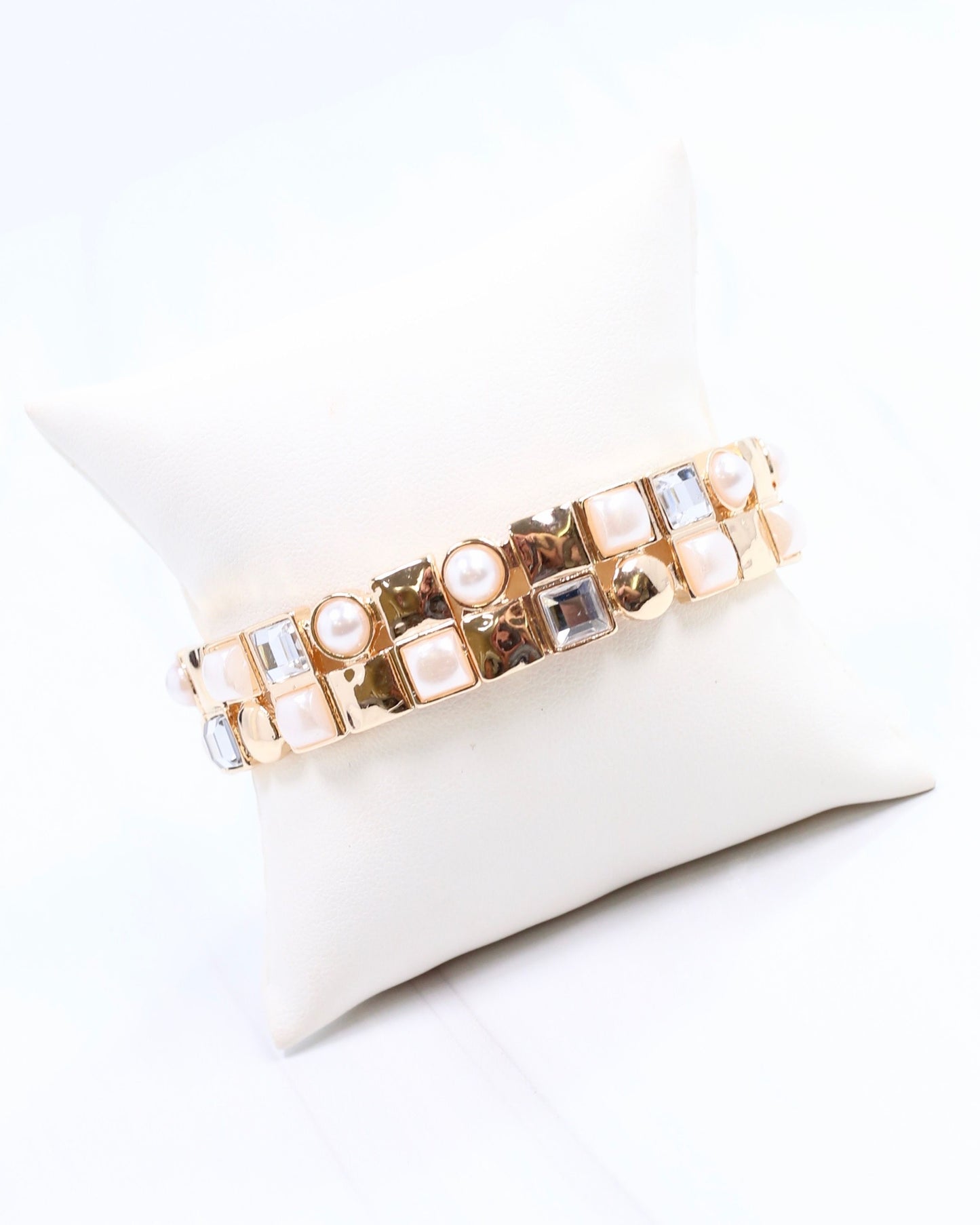 Tina Stretch Bracelet Gold