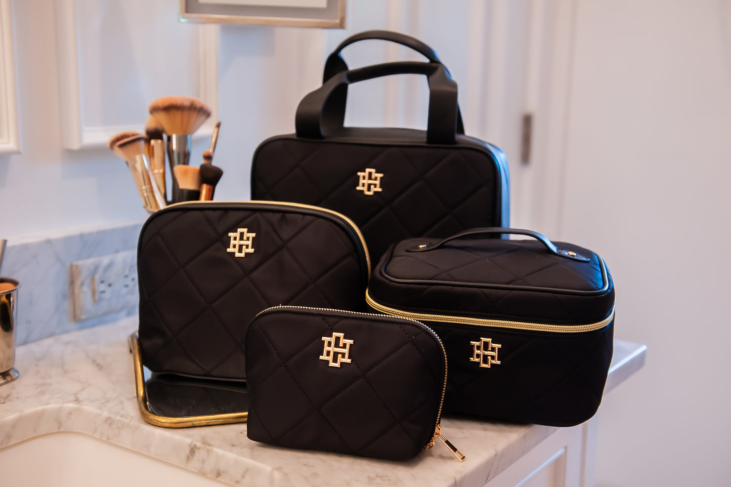 Punta Cana Large Case Black Nylon