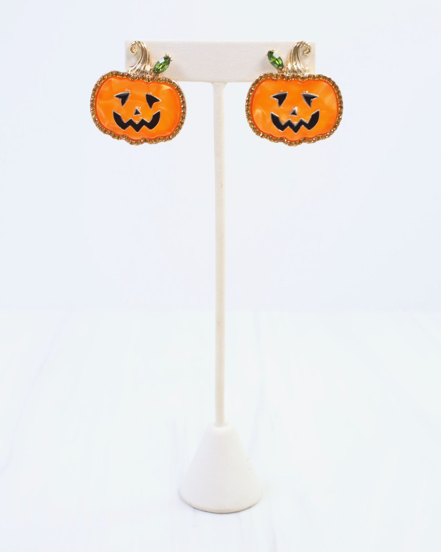 Jillie Jack O Lantern Earring Orange