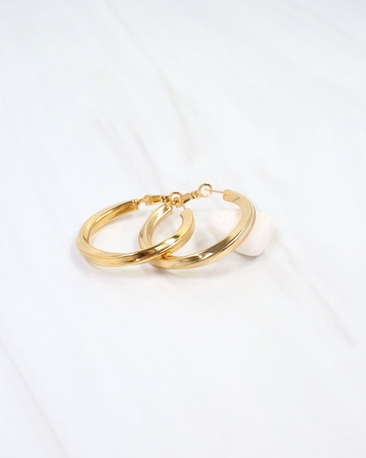 Harwich Hoop Earring Gold