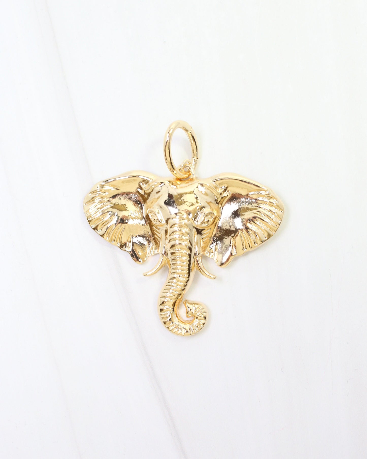 Chelsey Charm Elephant Gold