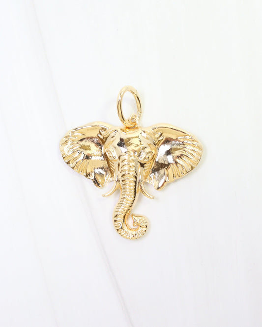 Chelsey Charm Elephant Gold