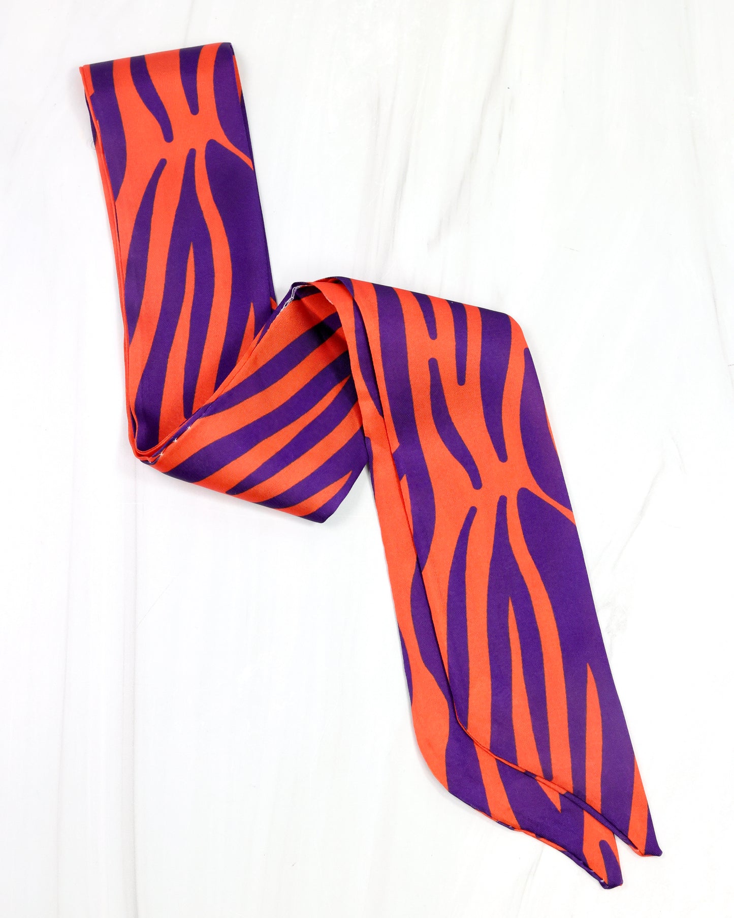 Serafina Scarf Purple Orange