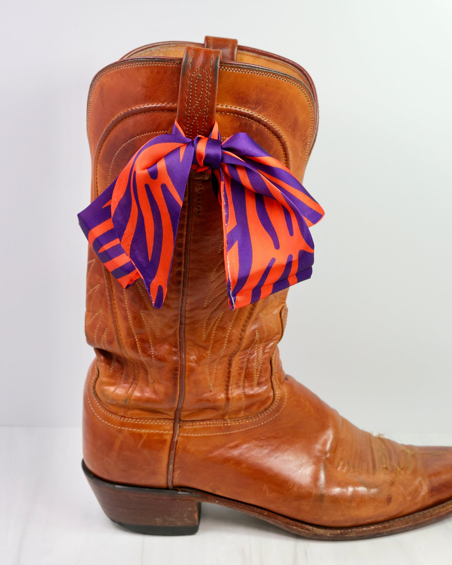 Serafina Scarf Purple Orange