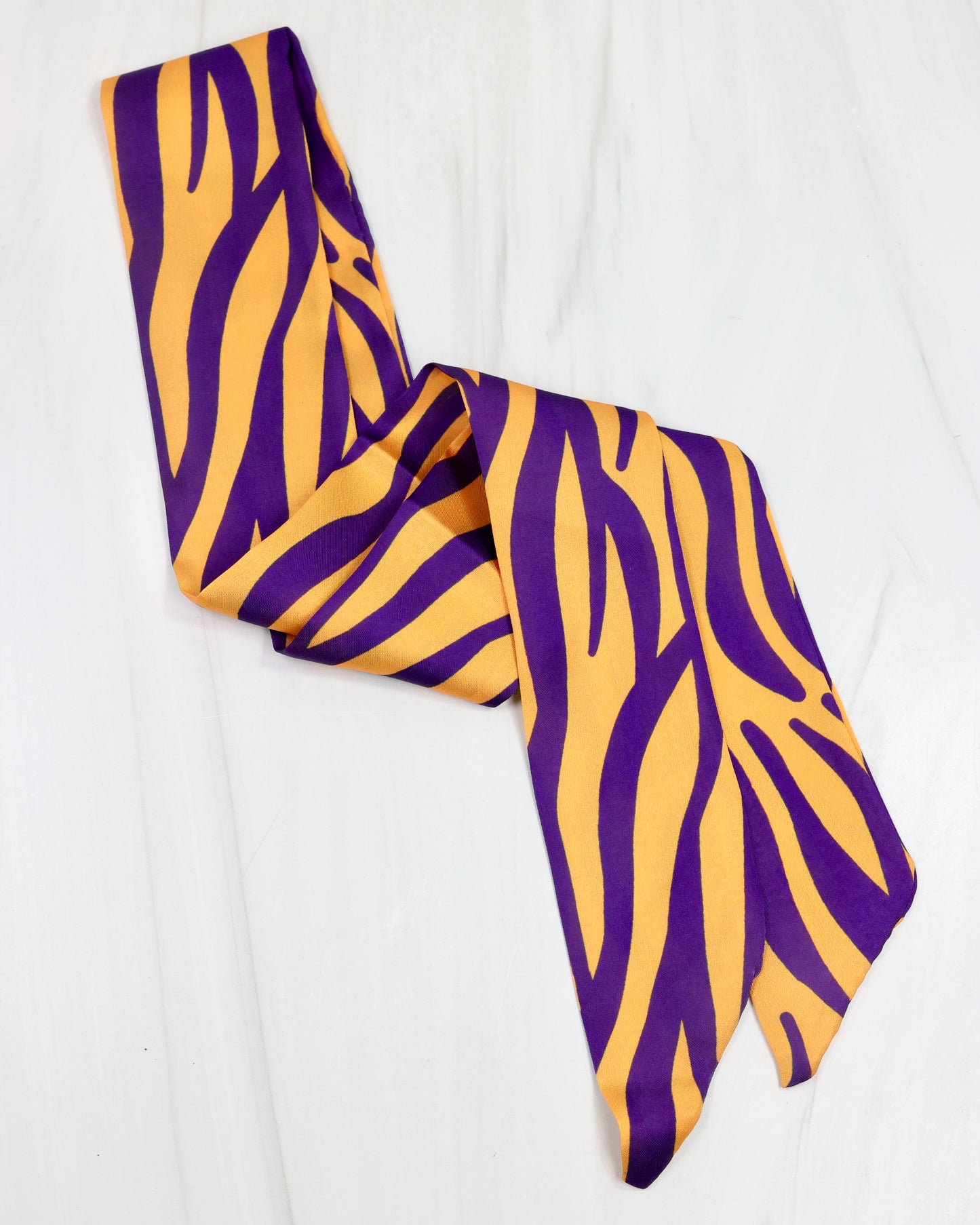 Serafina Scarf Purple Gold