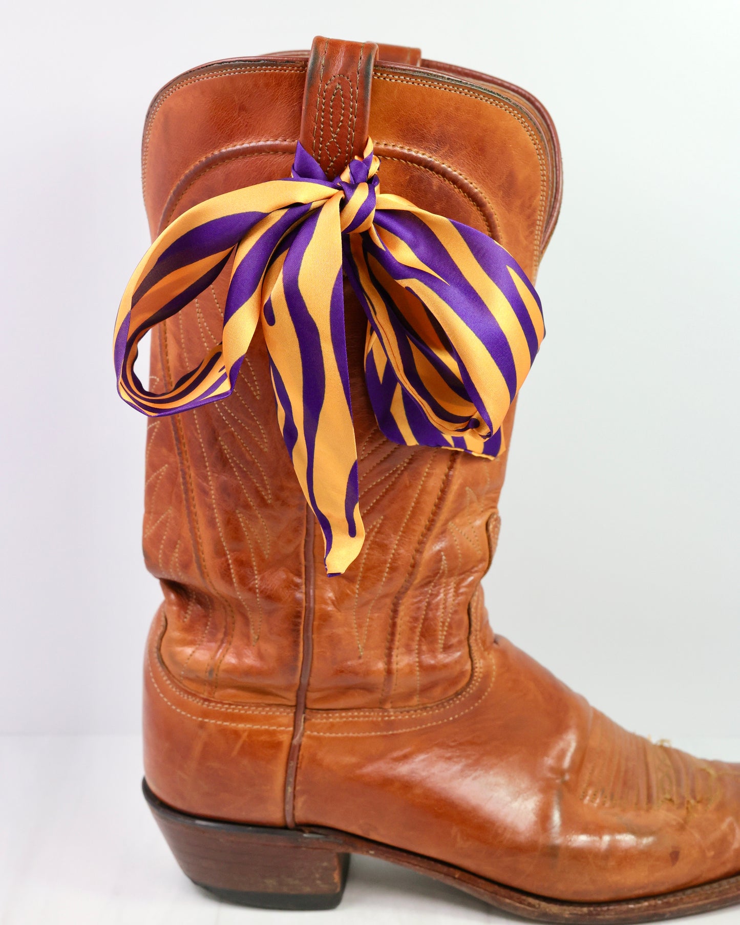 Serafina Scarf Purple Gold