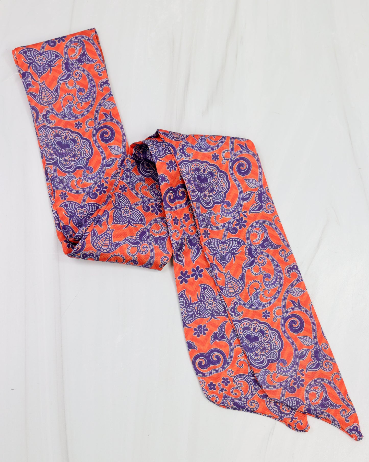 Serafina Scarf Blue Orange
