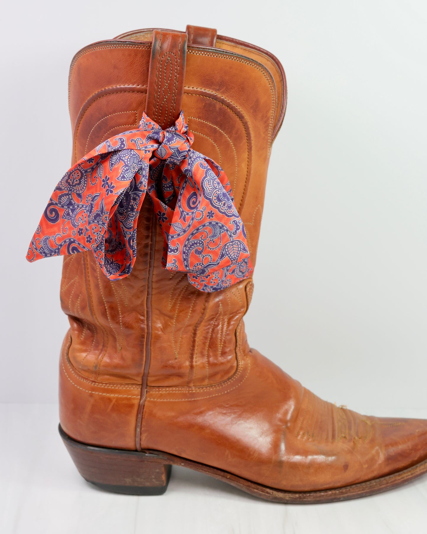 Serafina Scarf Blue Orange