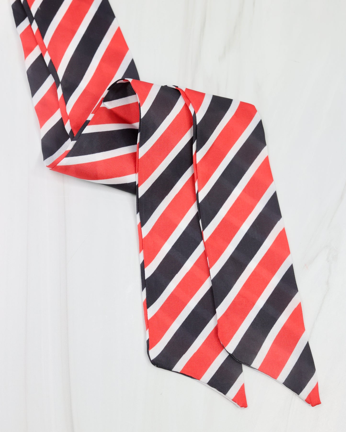 Serafina Scarf Bk Rd Stripe