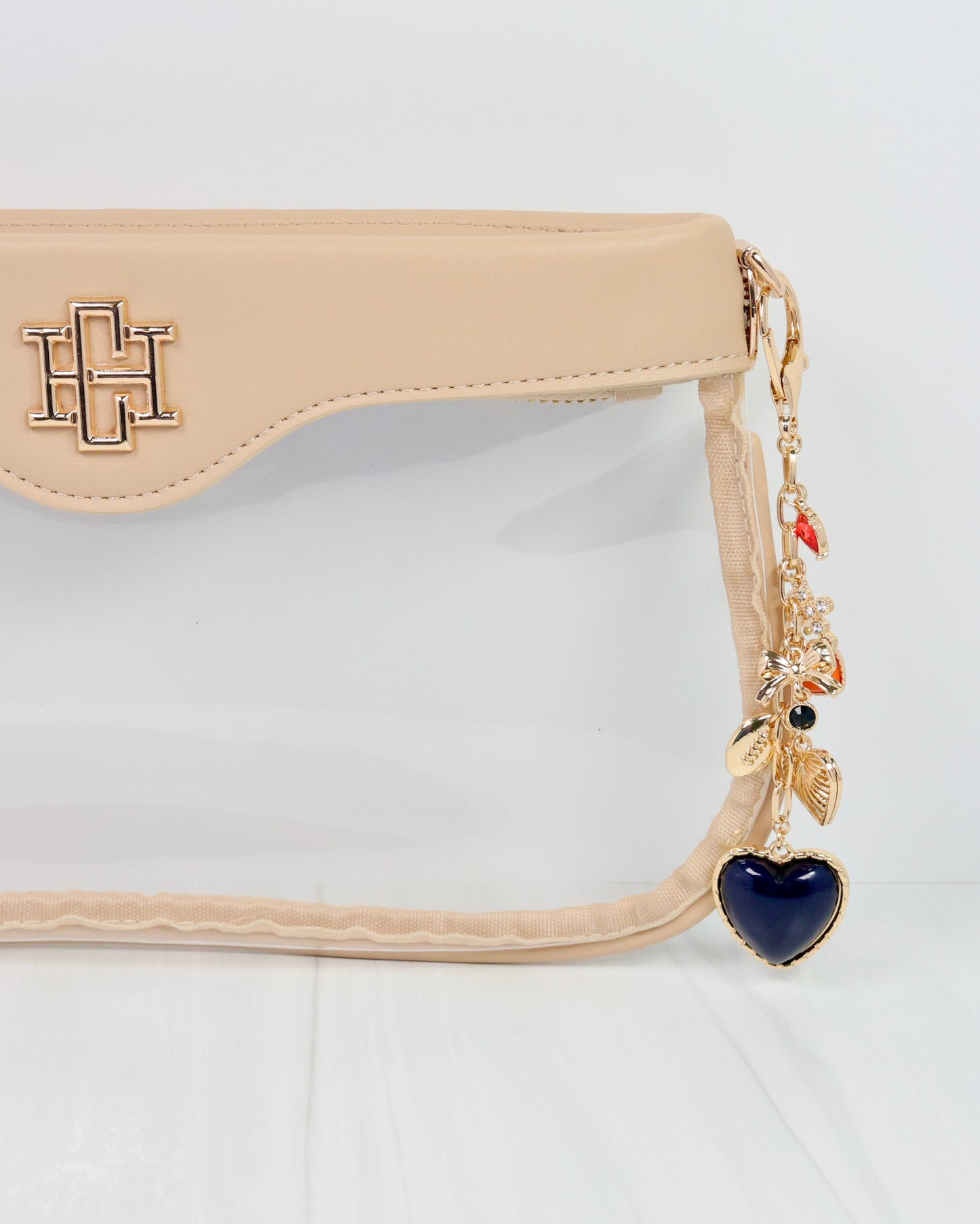 Sutton Bag Charm NAVY ORANGE