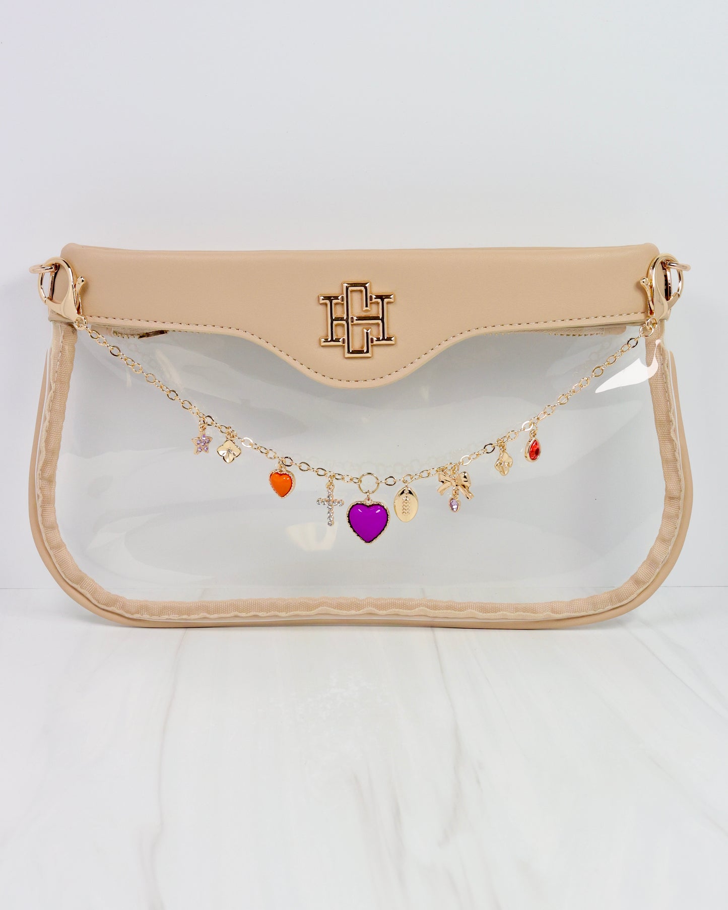 Avery Bag Chain PURPLE ORANGE