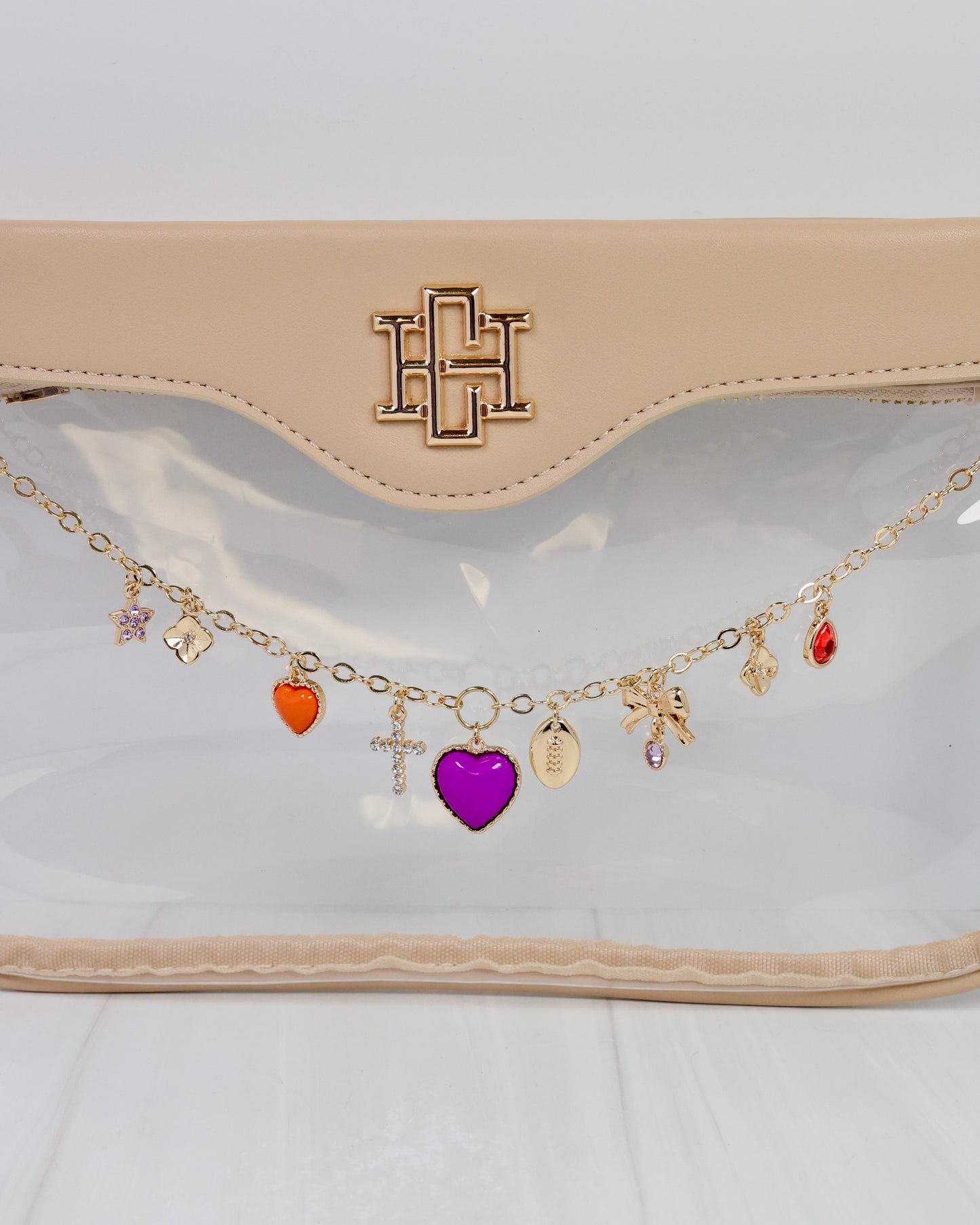 Avery Bag Chain PURPLE ORANGE