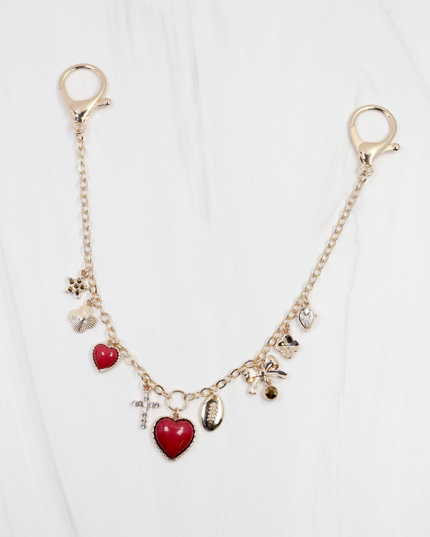 Avery Bag Chain GARNET