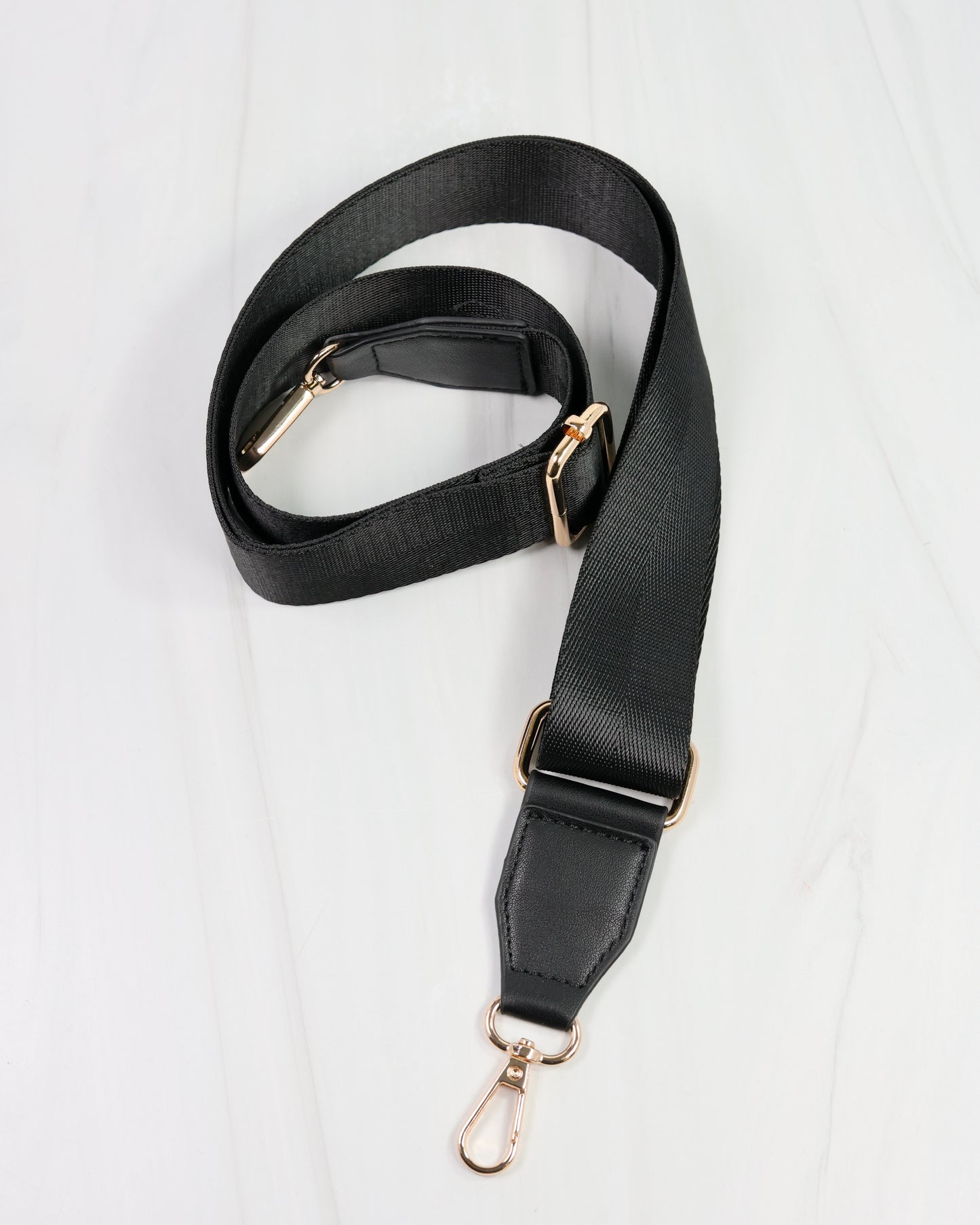 Natalia Nylon Strap BLACK