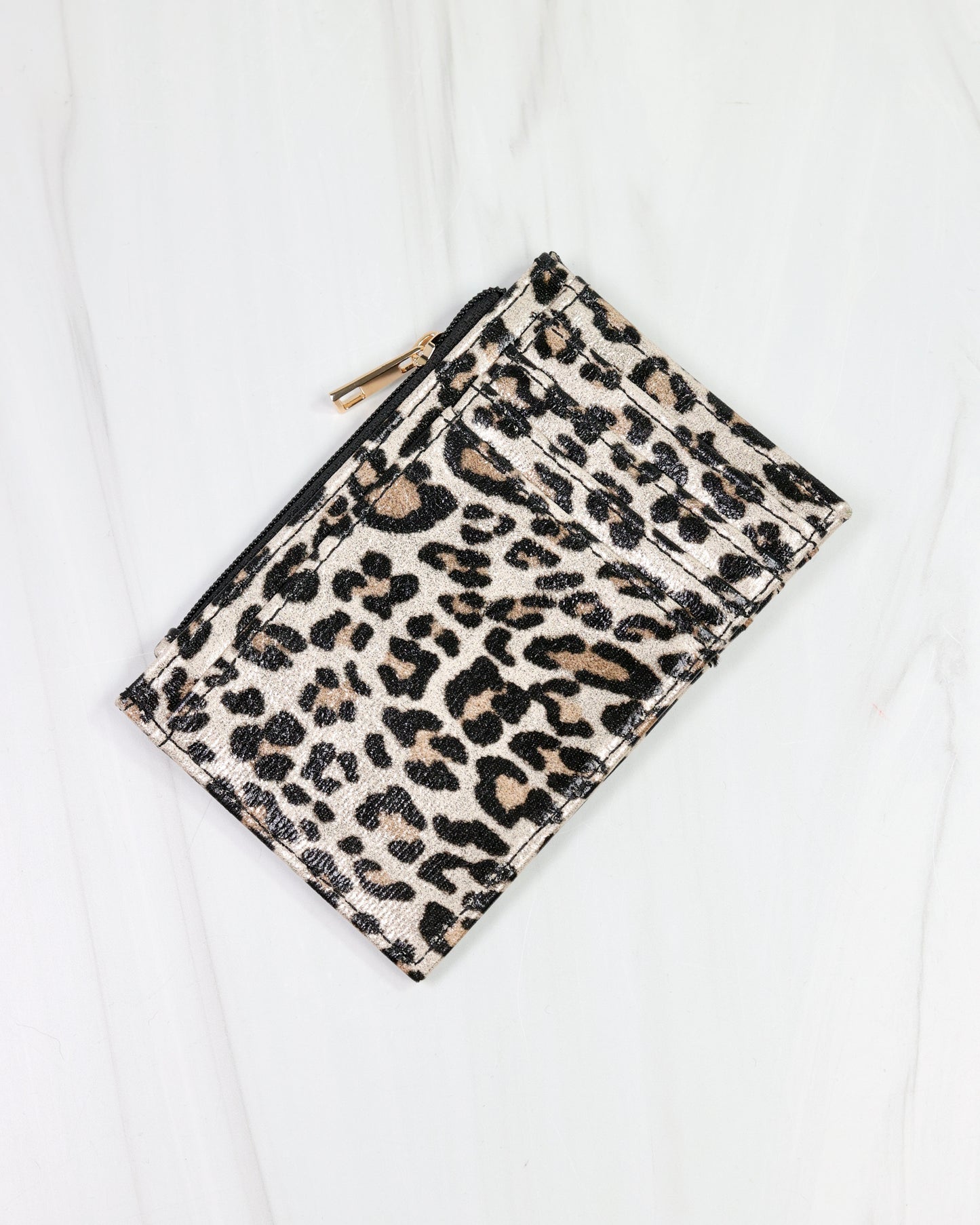 Molly Zip Card Holder SPOTTED