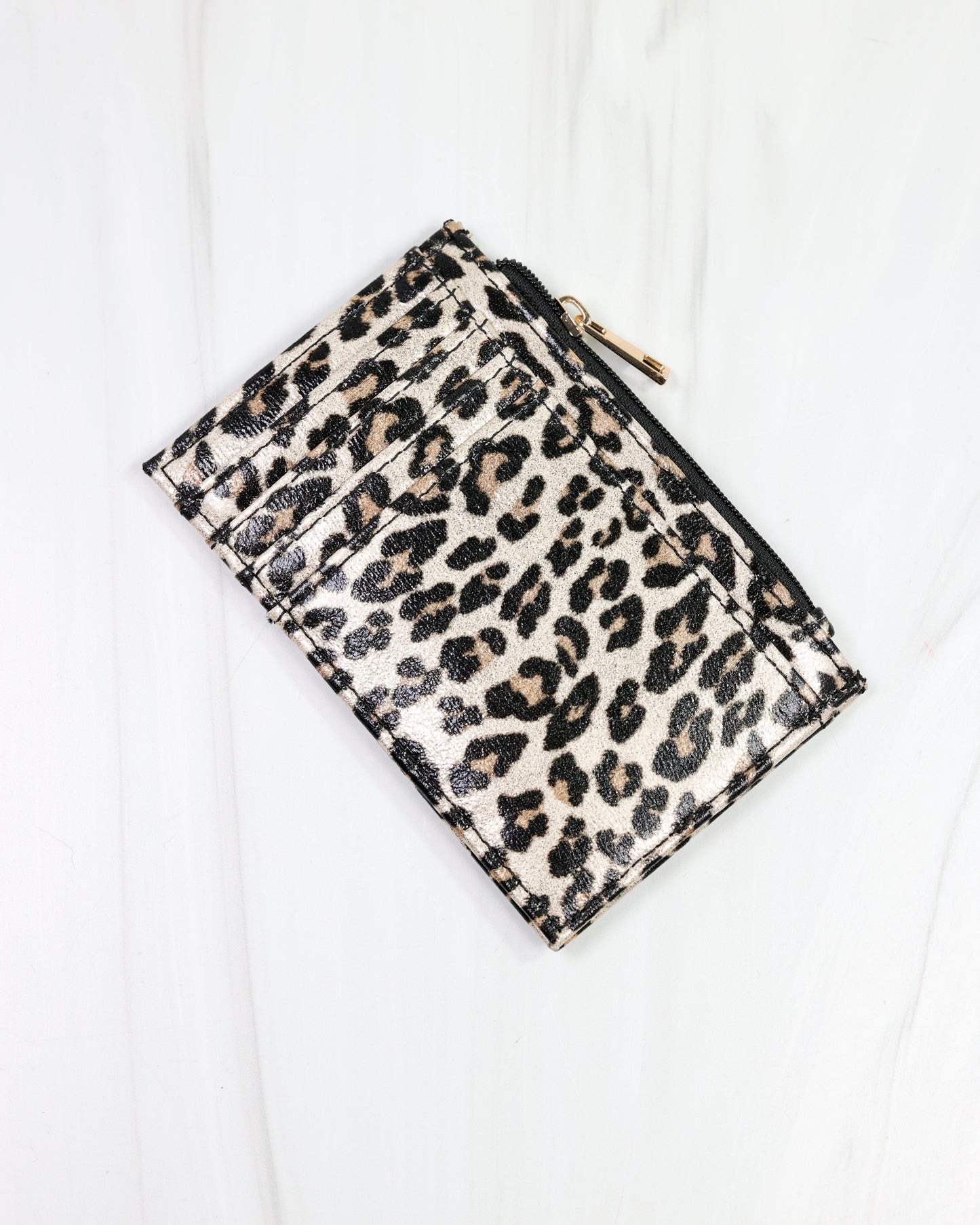 Molly Zip Card Holder SPOTTED